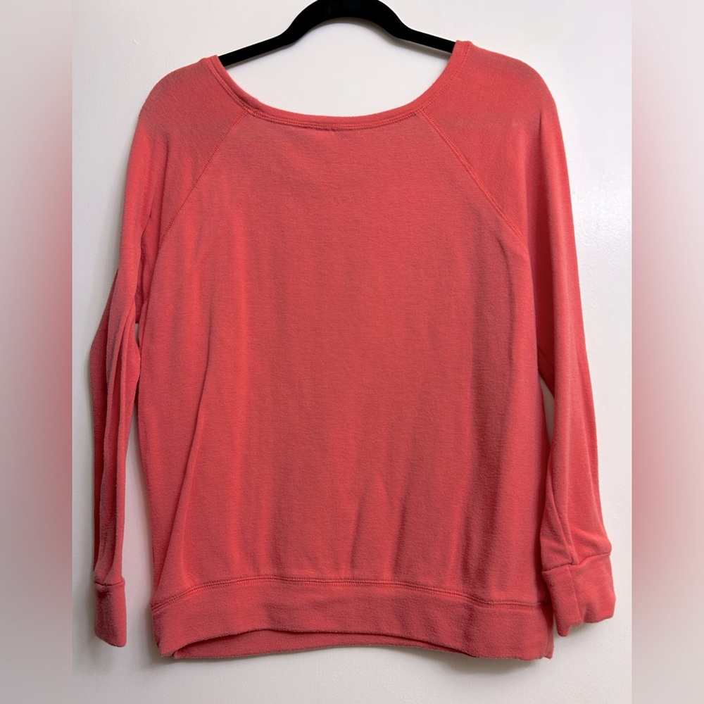 Coral Long Sleeve Size: S - Picture 2 of 3
